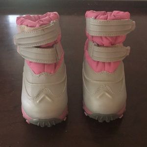 LL Bean Toddler Girls Snow Boots!  EUC!! Size 5!